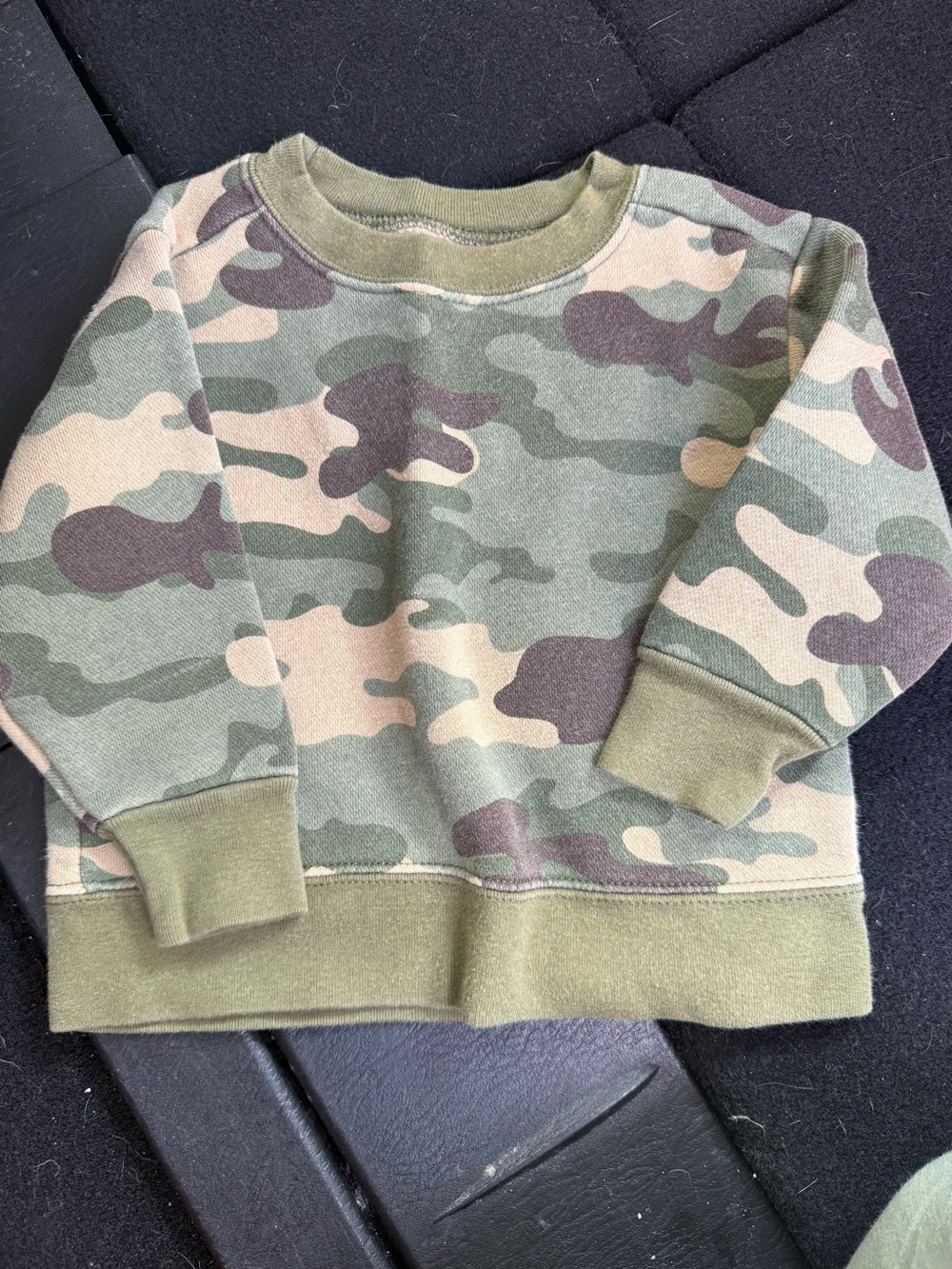 Camo Crewneck